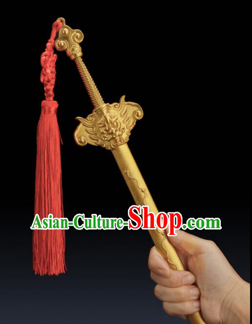 Handmade Brass Sword Traditional Taoism  Dipper Star Dagger