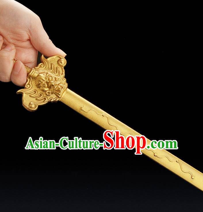 Handmade Brass Sword Traditional Taoism  Dipper Star Dagger