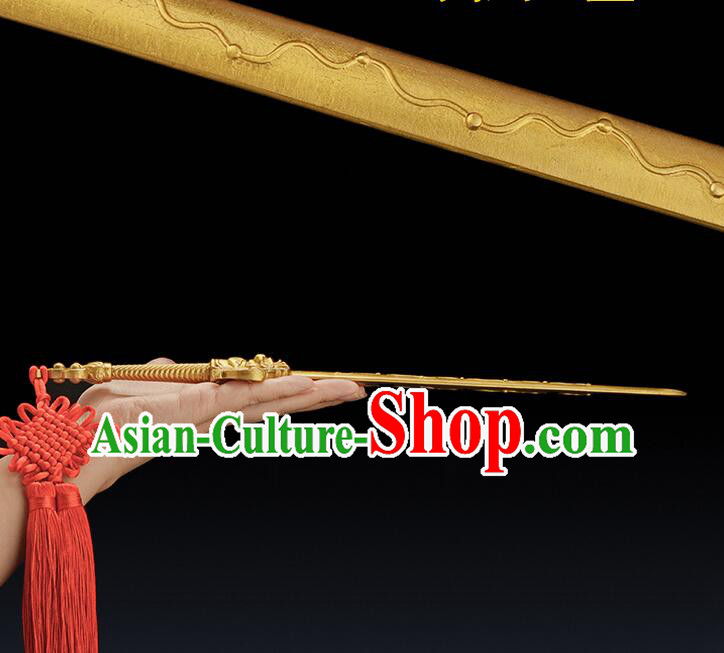 Handmade Brass Sword Traditional Taoism  Dipper Star Dagger