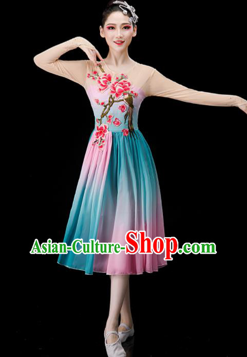 Chinese Modern Dance Costume Opening Dance Clothing Stage Performance Dress