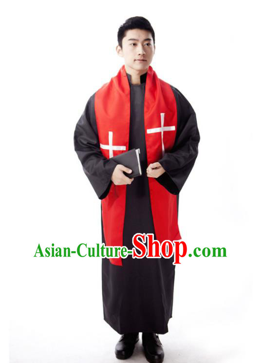 Halloween Cosplay Costumes Fancy Ball Pastor Clothing