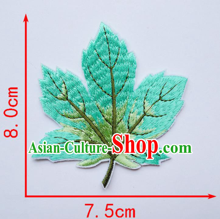 Top Embroidered Maple Leaf Patch Garment Accessories