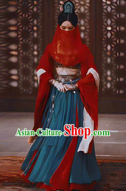 Chinese Classical Dance Costume Ancient Princess Dress Dance Beauty Clothing