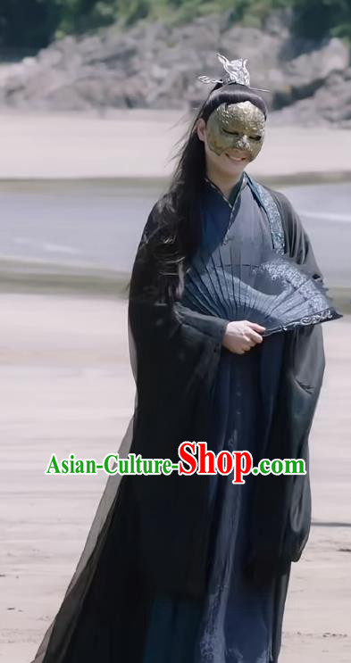 Chinese Traditional Wuxia Hero Garment Costumes TV Series Love and Redemption Dress Ancient Swordsman Clothing