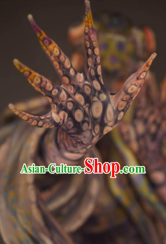 Female Cosplay Octopus Bugbear Costume Halloween Fancy Ball Demon Monster Fashion