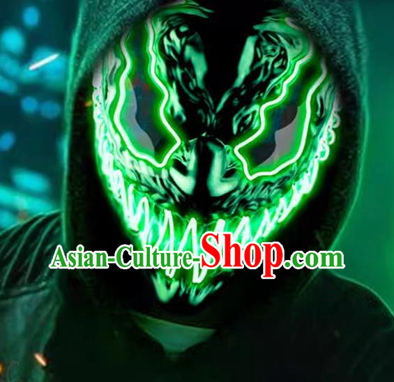 Top Halloween Mask Fancy Ball Skull Headwear Cosplay Demon Clown Prop