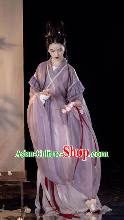 China Ancient Royal Princess Dress Southern and Northern Dynasties Replica Costumes Young Woman Hanfu