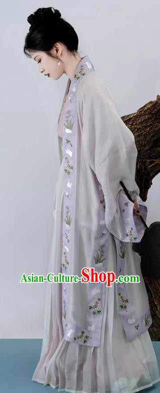 China Ancient Young Woman Costumes Song Dynasty Princess Clothing Traditional Hanfu Dresses