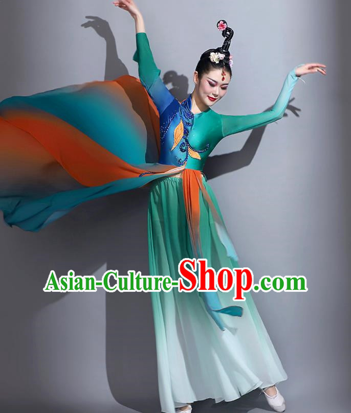 Classical Dance Costumes Dance Costumes Split Opening Dance Costumes Fan Dance