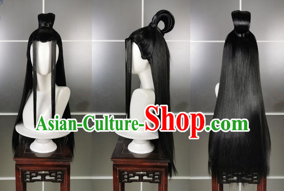 Changge Beginner Beginner Qin Niang Wig and Headgear Jian Wang 3 Jian San Cosplay Headwear