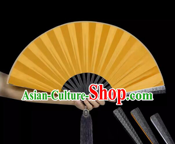 Kung Fu Fan Stage Performance Fan Top Metal Fan Tai Chi Dance Fan