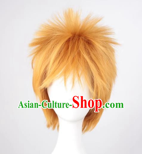 Anime Bleach Kurosaki Ichigo Tutor Colonero Uzumaki Naruto COS Wig