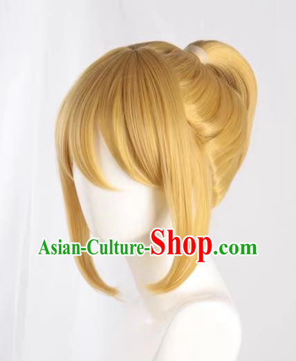 Cosplay Wig V Family Vocaloid Kagamine Ren Younger Brother Formula Younger Brother Golden Color