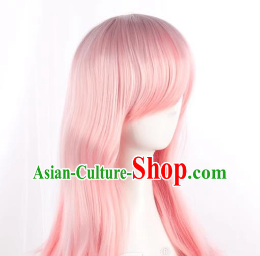 Super Sonico Cos Wig Super Sonico Mixed Pink Girl Anime Fake Hair