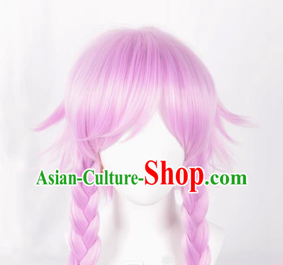 King Pesticide Yaoyuan Leather Deer Spirit Shou Xin Cos Wig Cute Girl Hair Accessory Fantasy Pink Fake Hair