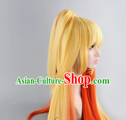 Gongsun Lihuan Dance Linglong Gong Changsheng Shu Sanlu Jinghong Dance Main Body Ponytail Cosplay Wig