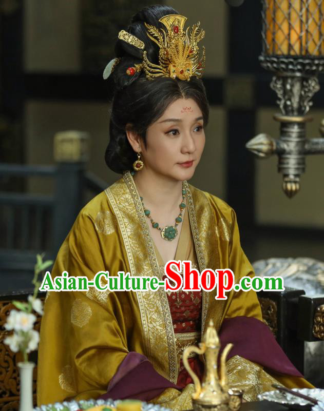 TV Series Mysterious Lotus Casebook Empress Dowager Replica Clothing China Ancient Queen Mother Costumes