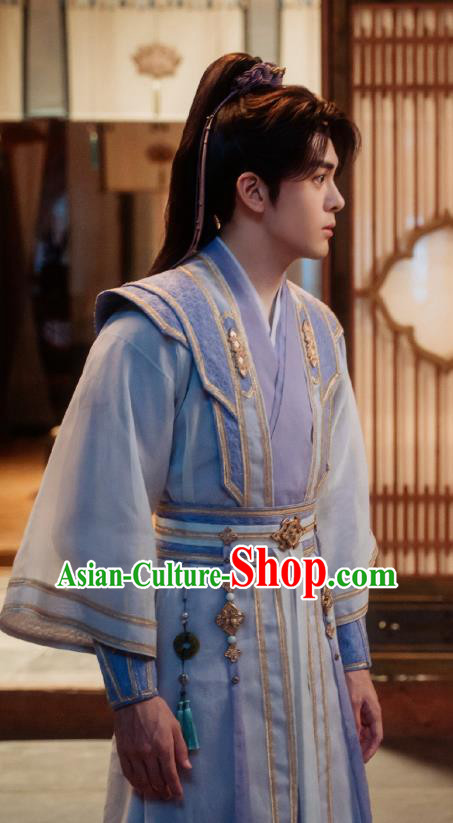 Ancient China Young Childe Outfit Young Hero Clothing TV Series Mysterious Lotus Casebook Fang Duobing Costumes