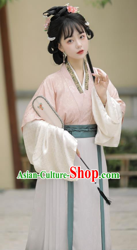 Traditional Female Hanfu Ancient China Princess Clothing Ming Dynasty Noble Lady Dresses
