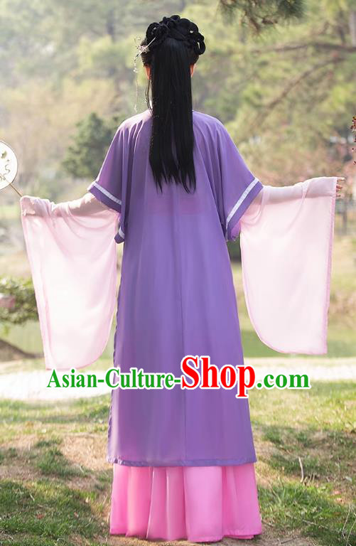 China Song Dynasty Female Replicate Clothing Traditional Hanfu Fairy Dress Ancient Princess Clothing
