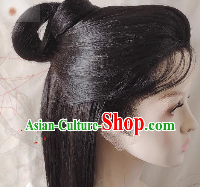 Wig Sauvignon Blanc Male Lead Li Lianhua Front Hook Lace TV Series Headgear