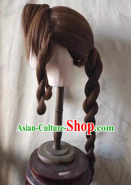 Costume Wig Front Lace Character Custom COSPLAY Final Fantasy Alice Hair Set