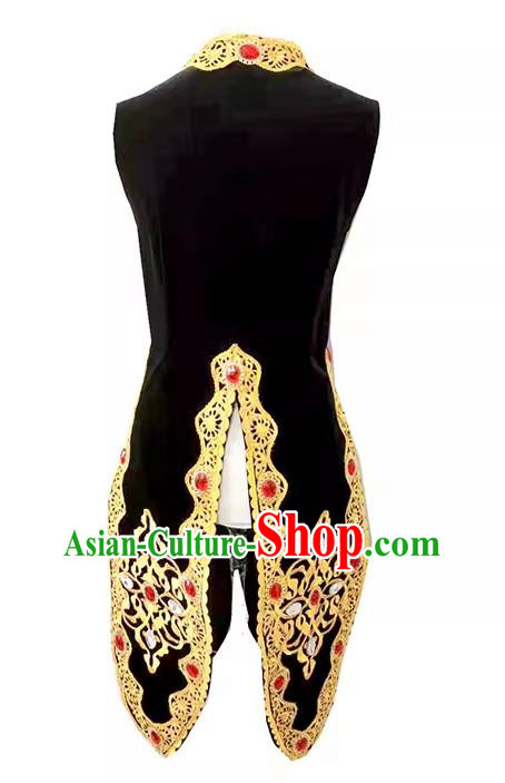 China Xinjiang Dance Long Vest Maixi Laipu Stage Performance Long Vest