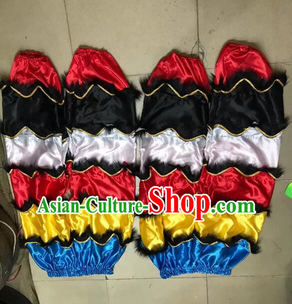 Top 2 Qilin Pants Handmade Kylin Dance Pants China Hakkas Lion Dance Costumes Complete Set