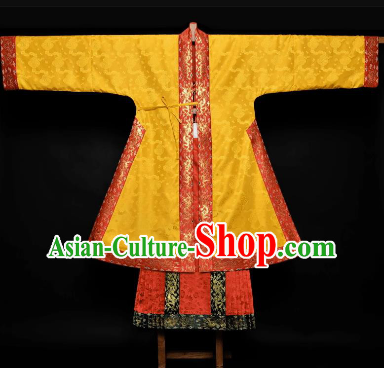 Chinese Traditional Wedding Dresses Ming Dynasty Empress Clothing Ancient Noble Woman Garment Costumes