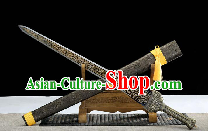 Chinese Handmade Xuan Yuan Sword Ancient Sword Qin Dynasty General Sword