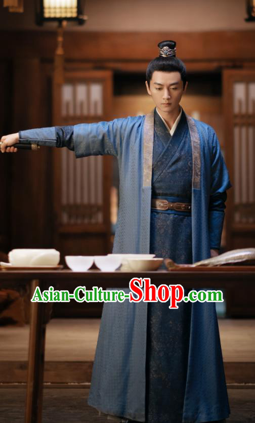 Chinese TV Series A Dream of Splendor Gu Qian Fan Garment Song Dynasty Childe Historical Costumes Ancient Swordsman Clothing