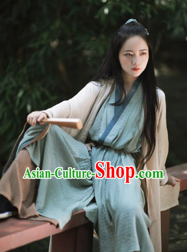 Chinese Ancient Swordsman Clothing China Hanfu Dresses Song Dynasty Costumes for Women for Men