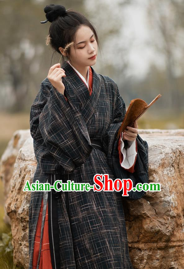 China Song Dynasty Civilian Female Clothing Ancient Young Lady Costumes Hanfu Dresses Complete Set