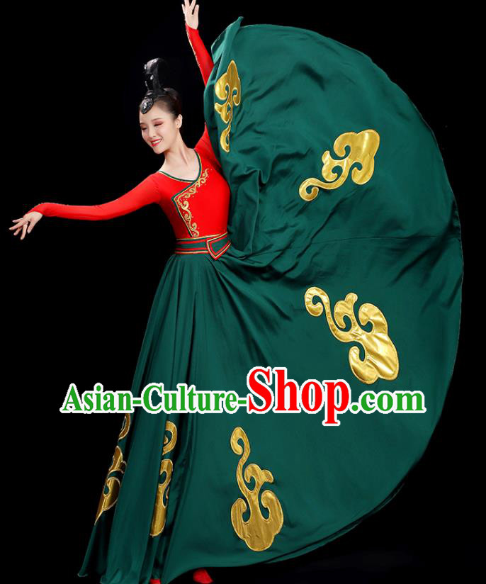 China Classical Dance Dress Women Group Show Costume Opening Dance Clothing