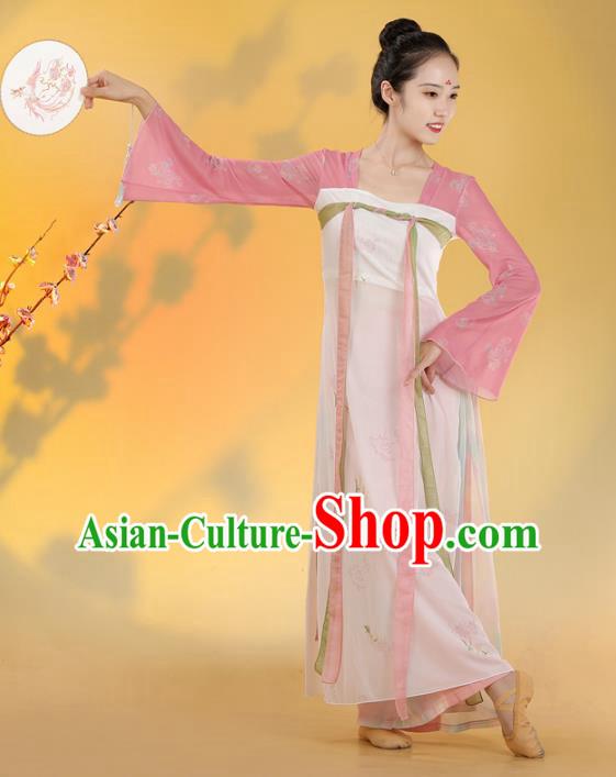 China Woman Solo Dance Clothing Classical Dance Costume Parade Fashion Hanfu Dance Dress