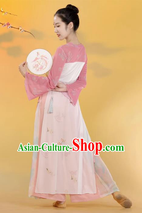 China Woman Solo Dance Clothing Classical Dance Costume Parade Fashion Hanfu Dance Dress