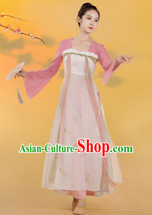 China Woman Solo Dance Clothing Classical Dance Costume Parade Fashion Hanfu Dance Dress