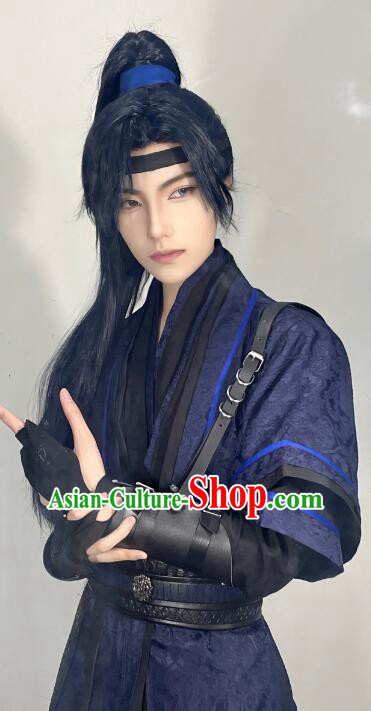 China Ancient Swordsman Clothing Sha Po Lang Gu Yun Garments Young Hero Costume