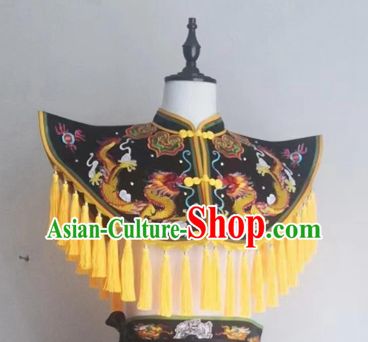 TV Series Costumes China Nuo Opera Er Lang God Clothing Embroidered Fiesta Parade Garments