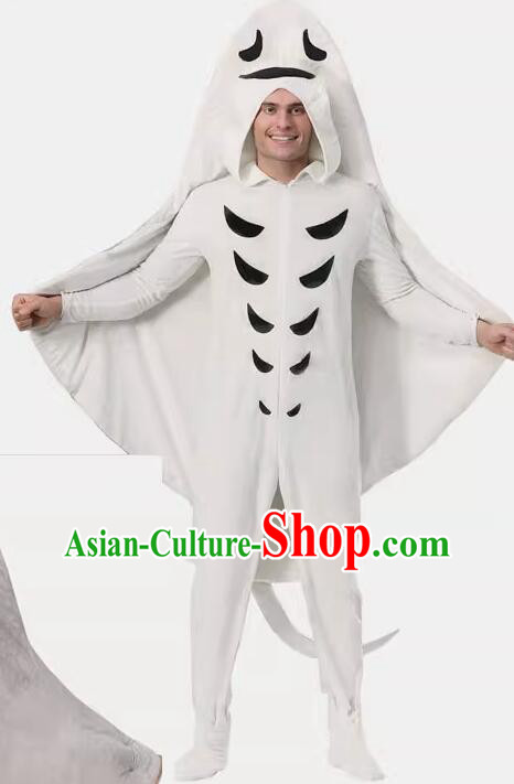 Halloween Performance Costume Cosplay Stingray Costume Manta Ray Clothing for Adults and Children