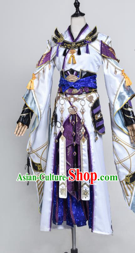 Top Cosplay Young Hero Clothes Jian Xia Qing Yuan Yan Tian Zong Clothing Ancient Swordsman Costumes