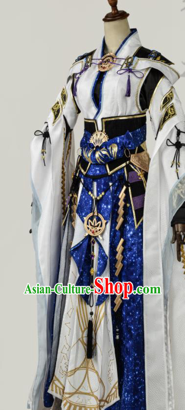 Top Ancient Swordsman Costumes Cosplay Young Hero Clothes Jian Xia Qing Yuan Yan Tian Zong Clothing