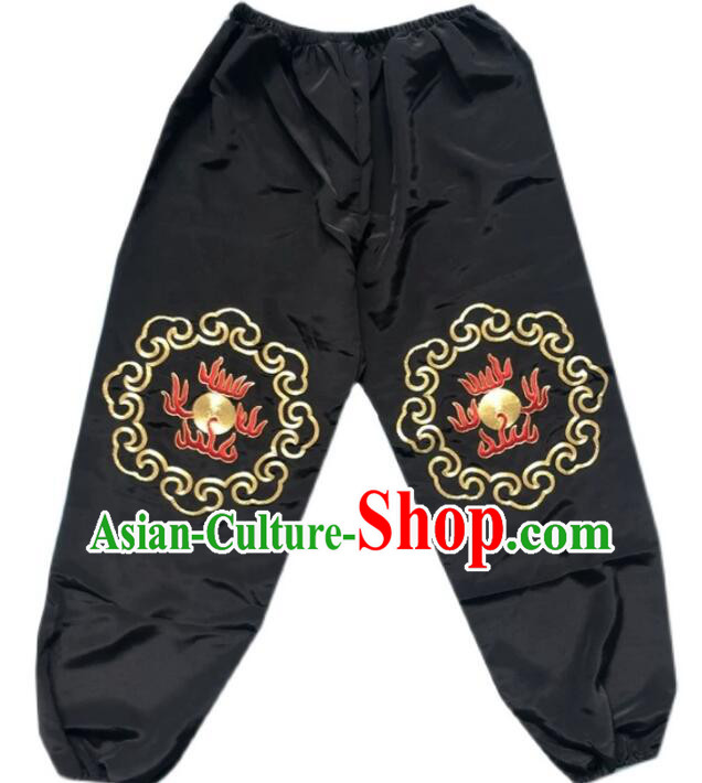 China Sichuan Opera Bian Lian Clothing Changing Face Performance Costume Embroidered Black Pants