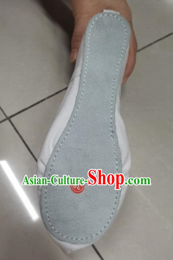 Korean Ethnic Group Dance Shoes Hook Shoes Folk Shoes Martial Arts Shoes Canvas Flat Cowhide Sole