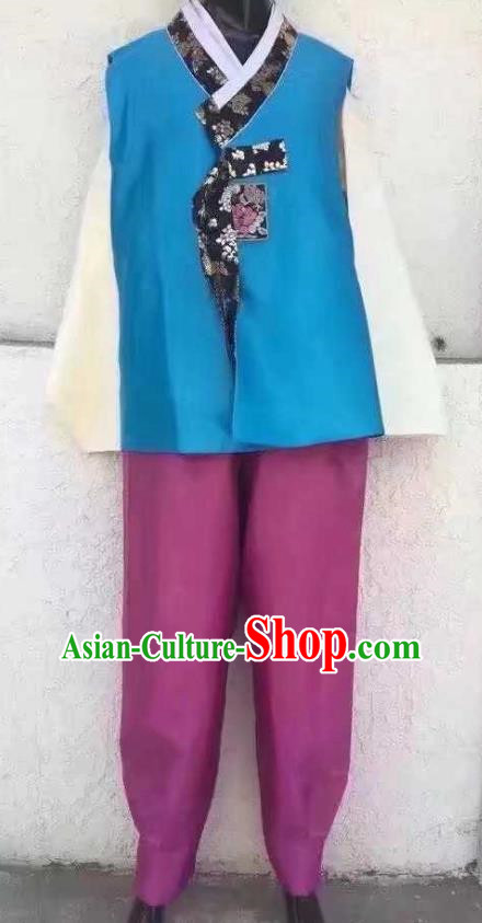 Korean Hanbok Ethnic Clothing Weddings Stage Performances Men's Hanbok