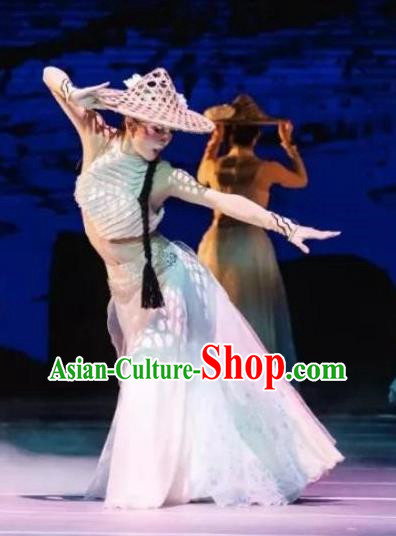 Group Dance Women Costumes Dance Stage National Costumes