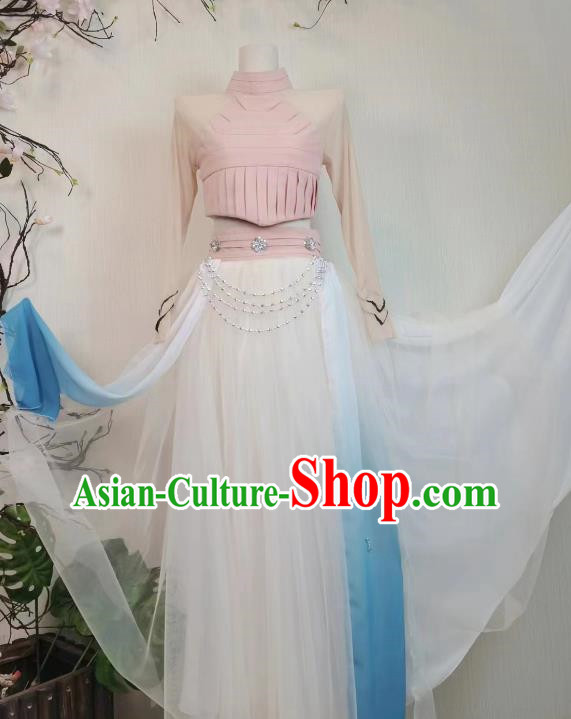 Group Dance Women Costumes Dance Stage National Costumes