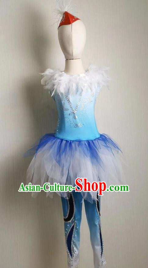 Children Dance Performance Costumes Bird Small Animal Conjoined Performance Stage Costume