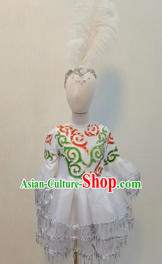 Children Dance Performance Costume Bird Swan Costume