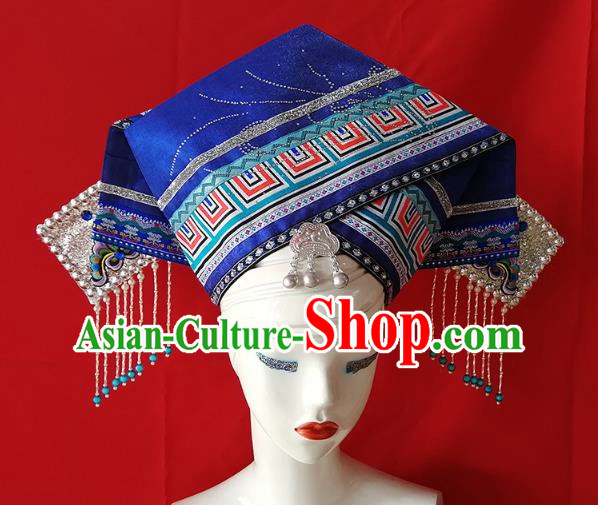 Ethnic Minority Hat Zhuang Women Hat Etiquette Solo Hat